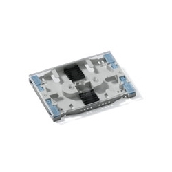 Injection Molded Mini Splice Tray, Heat Shrink Style (Accepts Standard Sleeves), Up To 12 Fiber Splicing