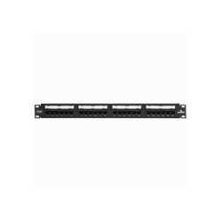 eXtreme 6+ Universal Patch Panel, 24-Port, 1RU, Category 6, Includes Cable Management Bar