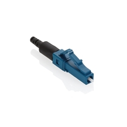 FastCAM Pre-polished Connector, LC (Blue), Single-mode