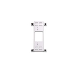 Structured Media Center Mounting Bracket, Snap-In, 6.5&quot; Width x 1.5&quot; Depth x 3.54&quot; Height, ABS Plastic, Sturdy White, For 140/280/420 Series