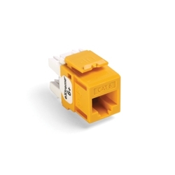 eXtreme 6+ QuickPort Connector, Category 6, Yellow