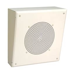 8 in. cone surface-mounted speaker with angled front face