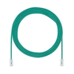 Copper Patch Cord, Cat 5e (SD), 28 AWG, Green CM/LSZH UTP Cable, 5ft