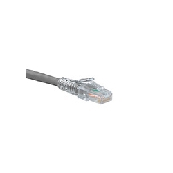 Extreme 6+ Slimline Patch Cord, CAT 6, 10-foot Length, Grey