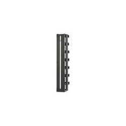 Evolution g3 Vertical Cable Manager, Combination Cable Manager, 8in. Wide X 7ft. High, Black, 8ft. (203.2 mm) W x 20.2ft. (513.08 mm) D x 83.97ft. (2132.838 mm) H