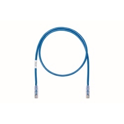 Cat 6A (SD) Patch Cord, UTP, Blue, 9 FT