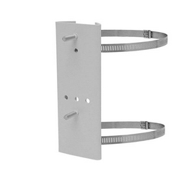 Pole Adapter for CM1400 and EM22 Wall Mounts. Minimum Pole Diameter 1.5 in. Mounting Straps Included