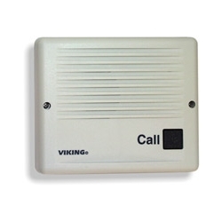 Weather-Resistant Handsfree Doorbox, Impact-resistant UV Stable Plastic Chassis, Ash (Surface Mount)