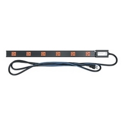 Power Strip, 6 Outlet, 20A