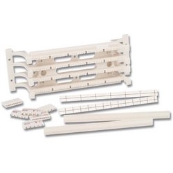 300 pair, block with 110 terminations with legs Cat 5E non terminated 4 pair connecting block field terminated kit