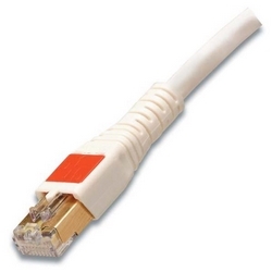 Copper, Patch Cord, BladePatch RJ45, BladePatch RJ45, Category 6A, UTP, T568A/B, Stranded, CM, Blue Cable, Blue Boot, 7 Feet