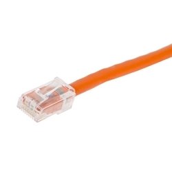 24 AWG, 4 pair stranded, Modular cable assembly, Cat 6 T568A/B wiring 3.05 metre (10 feet) colour orange comcode: CPC3312-06F010