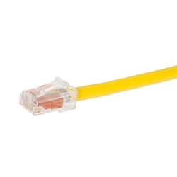 GigaSPEED XL GS8E Stranded Cordage Modular Patch Cord, Yellow Jacket, 6 FT