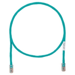 Category 5e UTP stranded patch cord with Pan-Plug modular plugs on both ends.