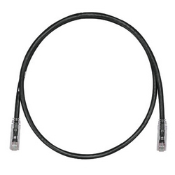 Copper Patch Cord, Category 6, Black UTP Cable, 30 FT.