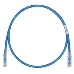 Copper Patch Cord, Category 6, Blue UTP Cable, 4 FT.