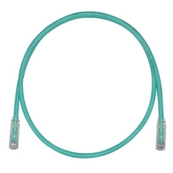 Copper Patch Cord, Category 6, Green UTP Cable, 2 FT.