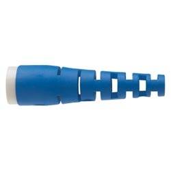 OptiCam 3.0mm Cable Retention Boot Assemblies Blue, Pack of 10