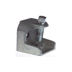 Beam Clamp, Malleable Iron, Jaw Opening 1-5/16 Inch, 1/4 Inch - 20 Threaded Opening, Length 1-1/4 Inch, Width 1 Inch
