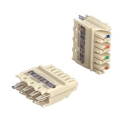 4-pair Category 6 punchdown connecting block, pack of 100