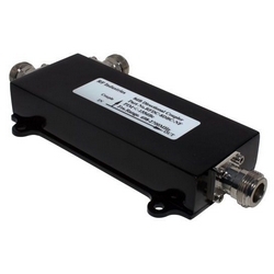 Directional Coupler, Low PIM, 8 dB, 698 to 2700 MHz Frequency, N Female, Less than or Equal to -155 dBc, IP67, 6.1&quot; Length x 2.95&quot; Width x 0.87&quot; Height, Black Color