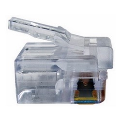 EZ-RJ11 Connector, 100/Box