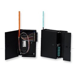 Wall-Mountable Interconnect Center (WIC), holds 2 CCH connector panels