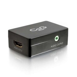 Pro HDMI To VGA and Audio Converter, Black Finish