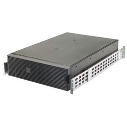 UPS System Battery Pack, Rack Mount, 192 Volt, 17&quot; Width x 26&quot; Depth x 5.1&quot; Height, Black