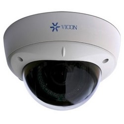 IR Camera, Vandal Dome, Day/Night, Indoor/Outdoor, H.264/MJPEG, 1920 x 1080 Resolution, F1.4 Fixed/Manual 3 to 13 MM Lens, PoE