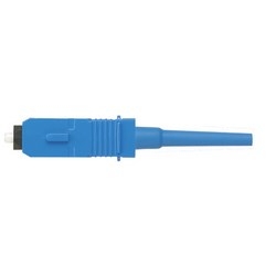 SC2 OS2 900µm ingle-mode simplex fiber optic connector, Blue Boot