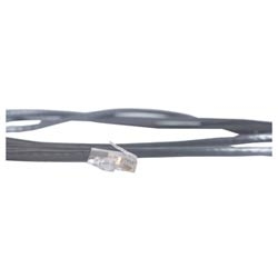 24 AWG, 4 pair stranded, Modular cable assembly, Cat 5E T568A/B wiring 2.1 metre (7 feet) colour grey comcode: CPC6642-03F007