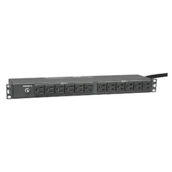 2.9kW Single-Phase 120V Basic PDU, 24 NEMA 5-15R Outlets, NEMA L5-30P Input, 15 ft. Cord, 1U Rack-Mount