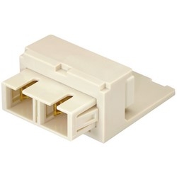 1 port SC duplex single-mode fibre or multimode fibre insert Mini-Com module 2 space colour off white