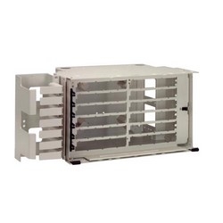 FL2000 rack mount panels provide fiber termination. For 19&quot; rack or cabinet, mounting kits available for 23&quot; rack or wall-mounting. Panels available with putty or black finish and variety of fiber capacity. FL2000 6pak plug-ins ordered separately.
