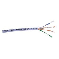 Copper Cable, 6 Pair, 24 AWG, UTP Category 3 CMR Grey, 1000 FT. Pop Box