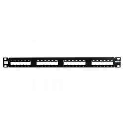 Copper Patch Panels; Product Category: Multimedia SL Series Patch Panel Patch Panel Front Connector Interface: RJ21 Accepts: SL Series Jacks, Inserts 24 Ports