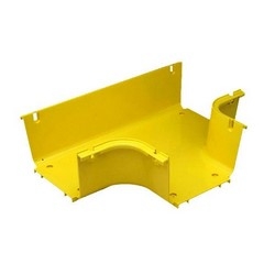 FiberGuide Fiber Management Systems; FiberGuide Product Line System: 4x6 System Horizontal T Number of Junctions: 3 Color: Yellow