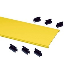 FiberGuide Fiber Management Systems; FiberGuide Product Line System: 2x6 System, 4x6 System Cover Type: 6&quot; Snap-Fit Color: Yellow