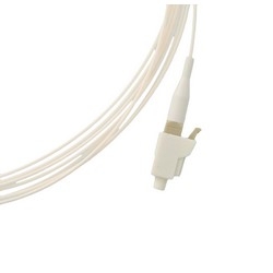 Multimode Fiber Optic Pigtail, LC 50/125um LOMM, OM3, 3 Meters