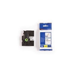 Brother TZeFX231 Black on White Flexible ID 12 mm Tape, 8 m