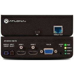 Three-Input Switcher for HDMI and VGA with HDBaseT Output
