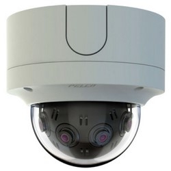 Network Camera, IP, Mini-Dome, Environmental, Surface Mount, Day/Night, MJPEG, 12 Megapixel, 2.7 MM Fixed, PoE, 3.5 Volt DC, Alodine Aluminum, Gray Trim, With SureVision 2.0