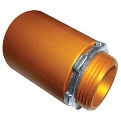 Terminal Adapter, With Lock Ring, For 2&quot; HDPE Riser/Plenum Duct