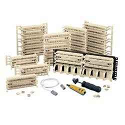 432 Pair High Density Punchdown Termination Kit, Category 6