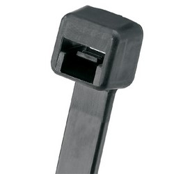 Cable Tie, 11.5&quot;L (292mm) Standard, Weather-resistant, Black, Pack of 1000