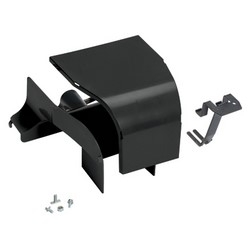 Spill-Over Junction Fitting With 4x4 Exit, Black