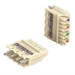 4-pair Category 6 punchdown connecting block. 10 PK