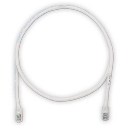 Copper Patch Cord, Category 5e, Off White UTP Cable, 10 Feet