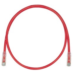 Copper Patch Cord, Category 6, Red UTP Cable, 14 FT.